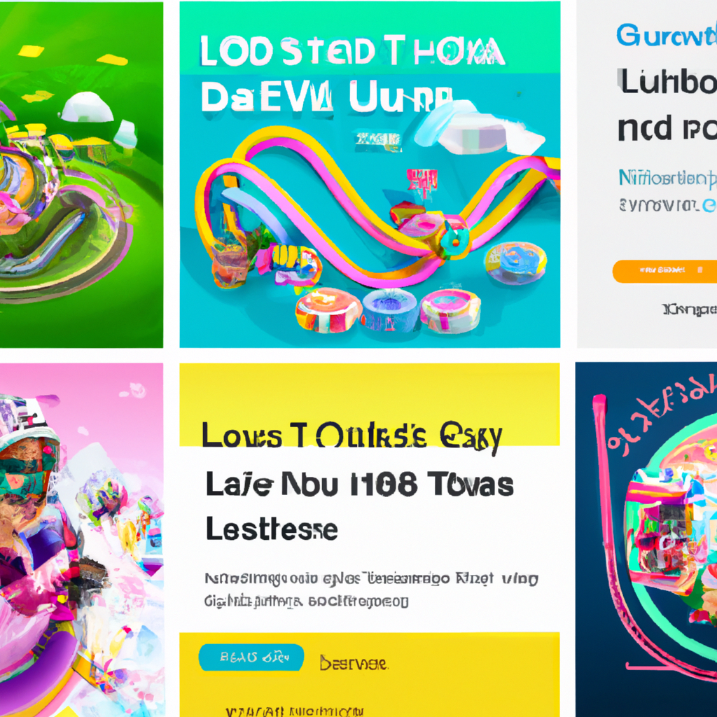 Collage of action shots: racers, platformers, and puzzle leaders